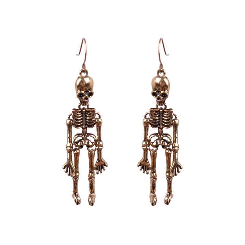 Skeleton Alloy Earrings